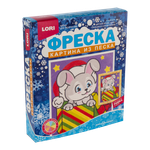 Картина из песка LORI(колорит) Зайчик с подарками