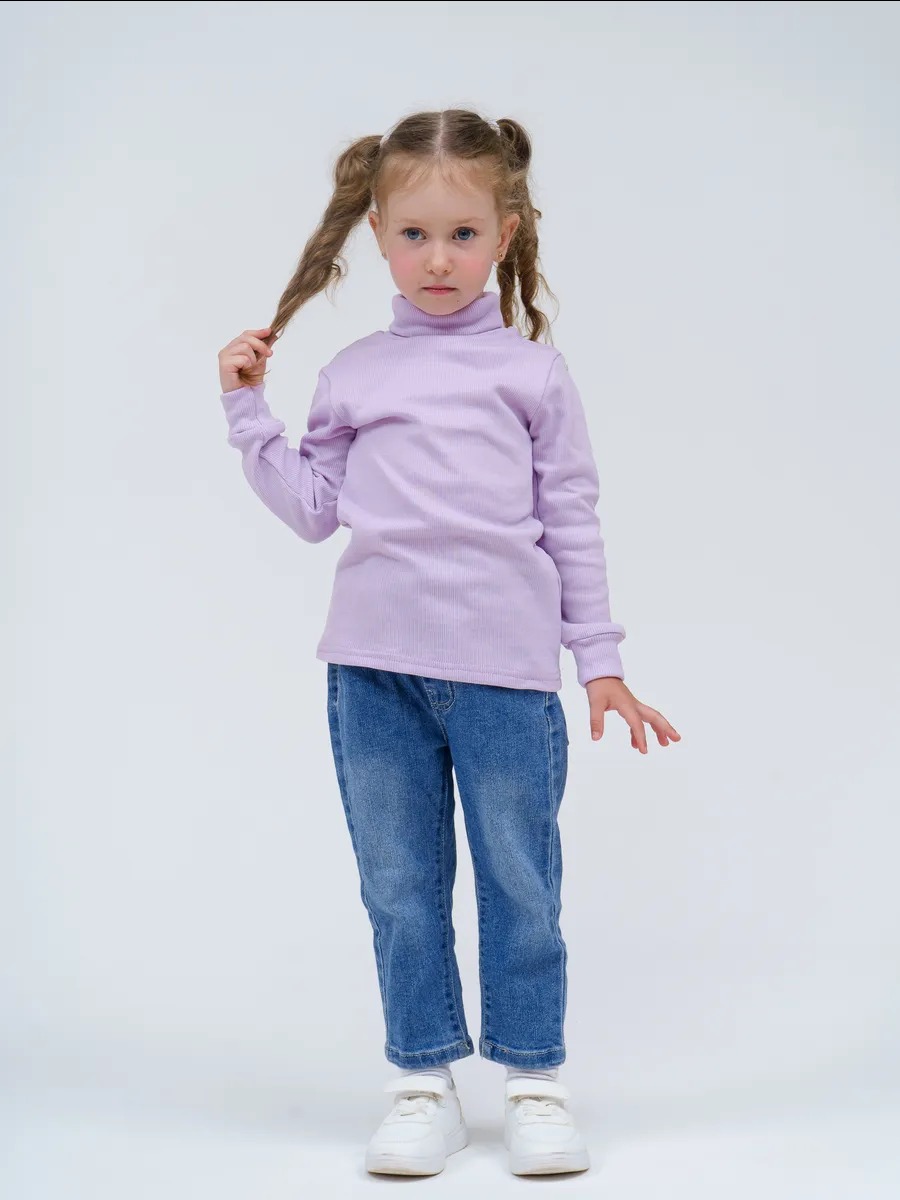 Водолазка TOTEMFOX 231КН2F/сиреневый меланж - фото 12