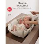 Ванночка Happy Baby Aquahug складная серый
