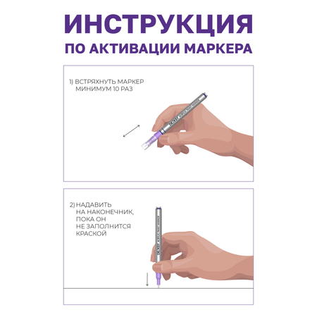 Маркеры DENKSY 20 цв.