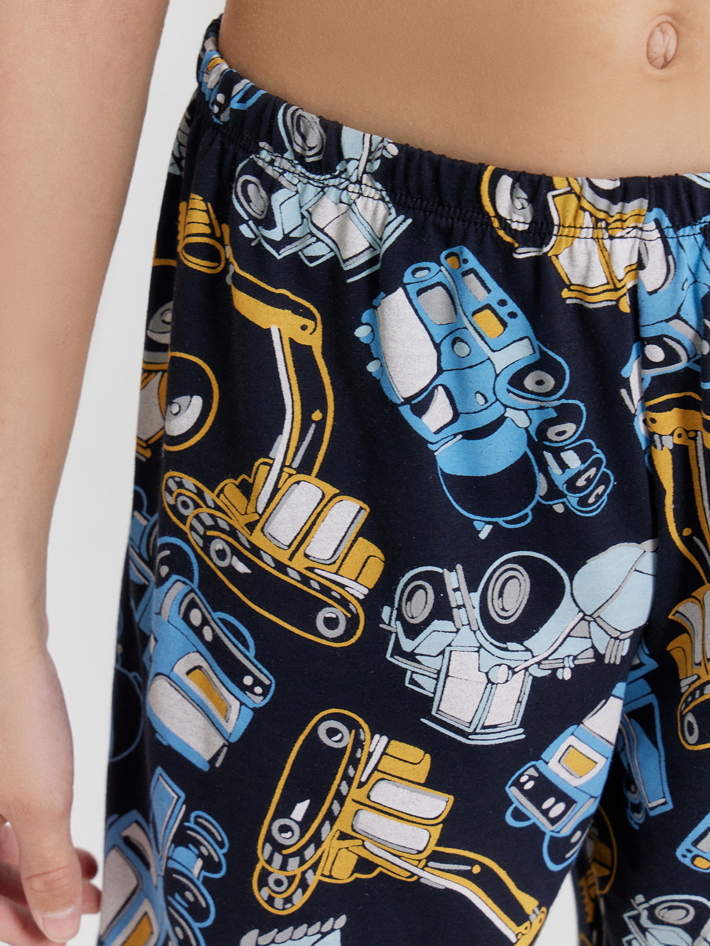 Пижама Mark Formelle (Марк Формэль) 563318-1/голубой +тракторы на синем - фото 9