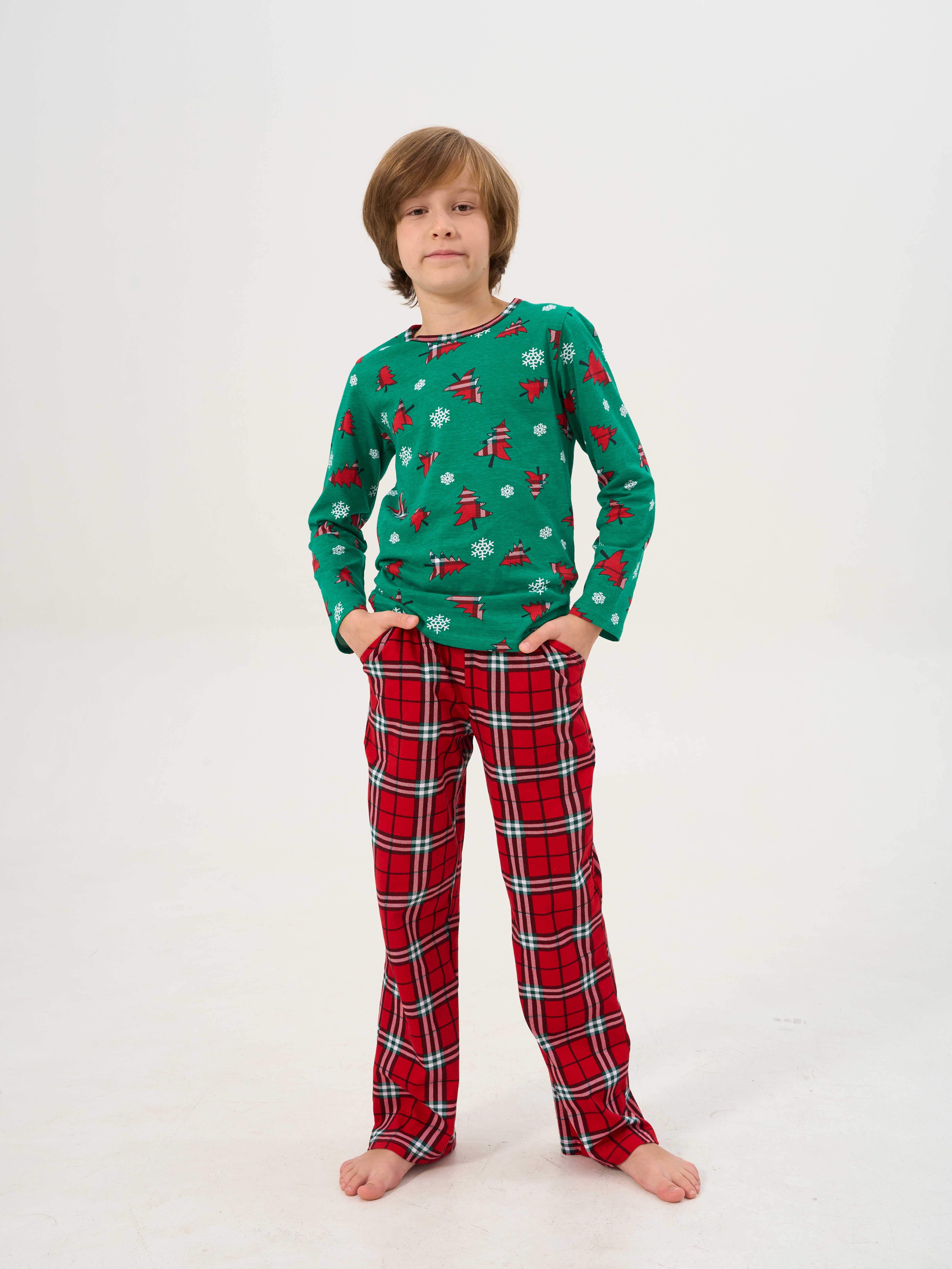 Пижама ДО-Детская Одежда 0405КПрД2/зеленыйП - фото 10