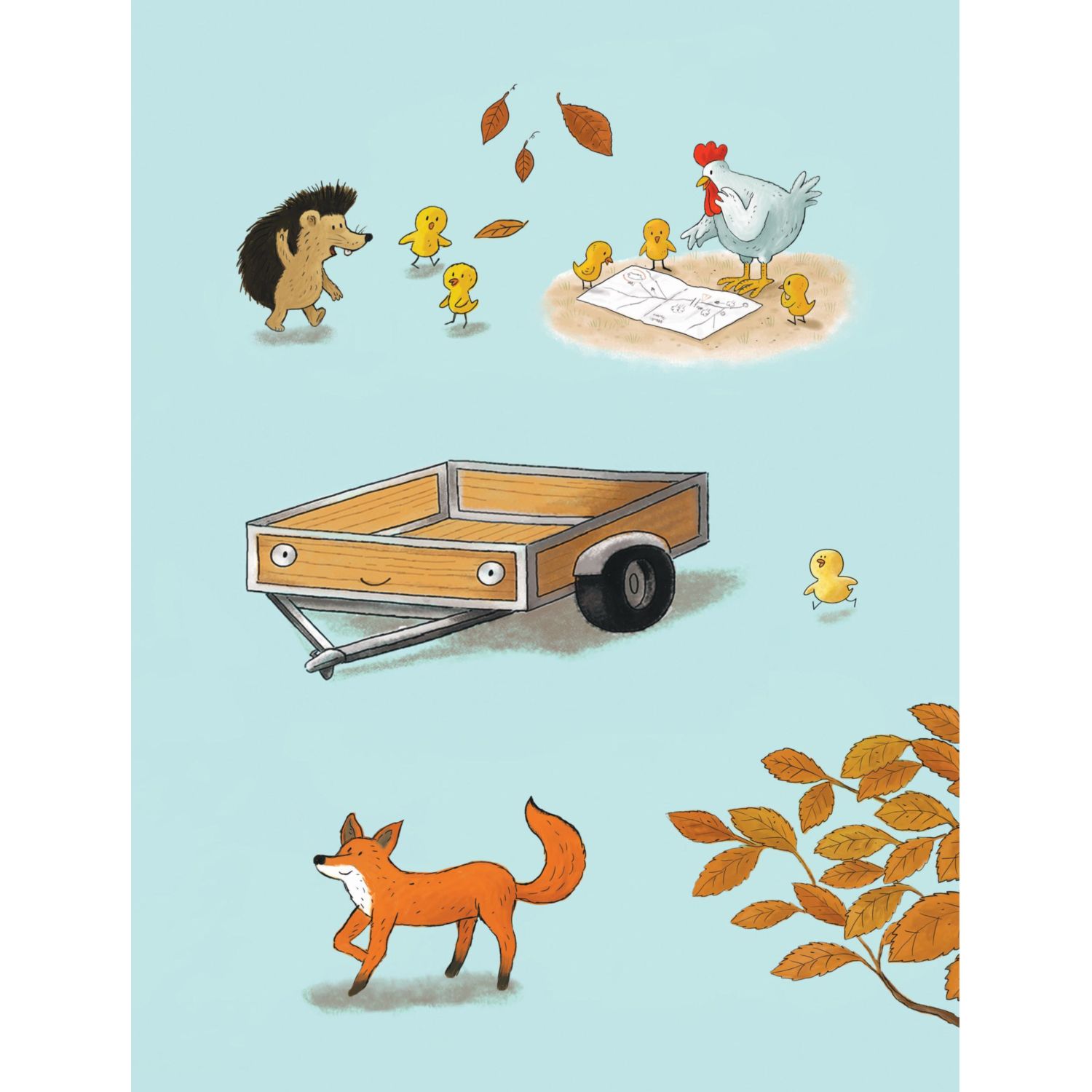 Книга Эксмо Маленький красный Трактор лесное приключение - фото 4