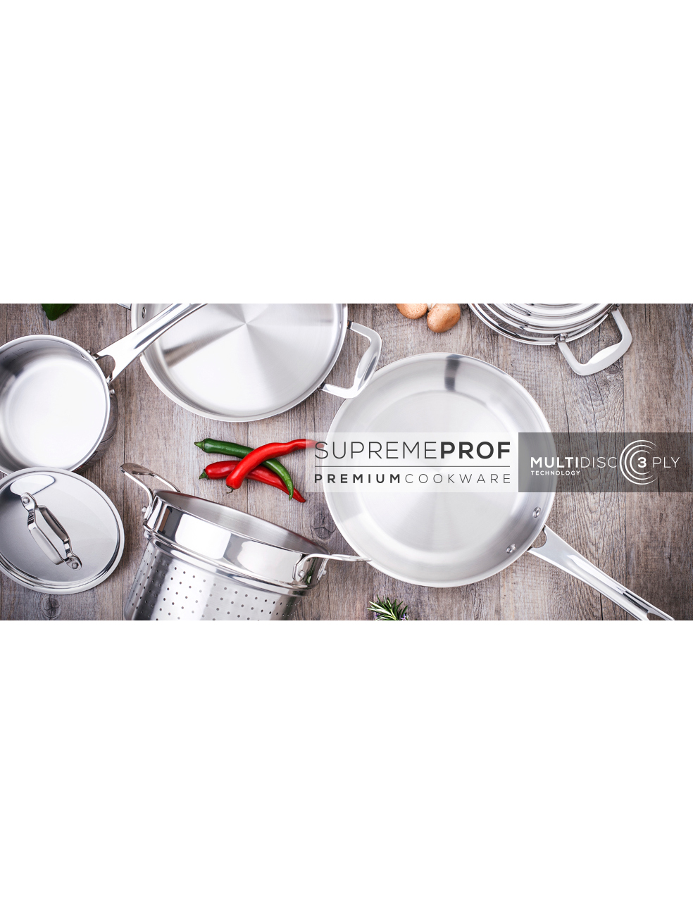 Кастрюля Silampos Суприм Проф 5.3 л 24 см - фото 3