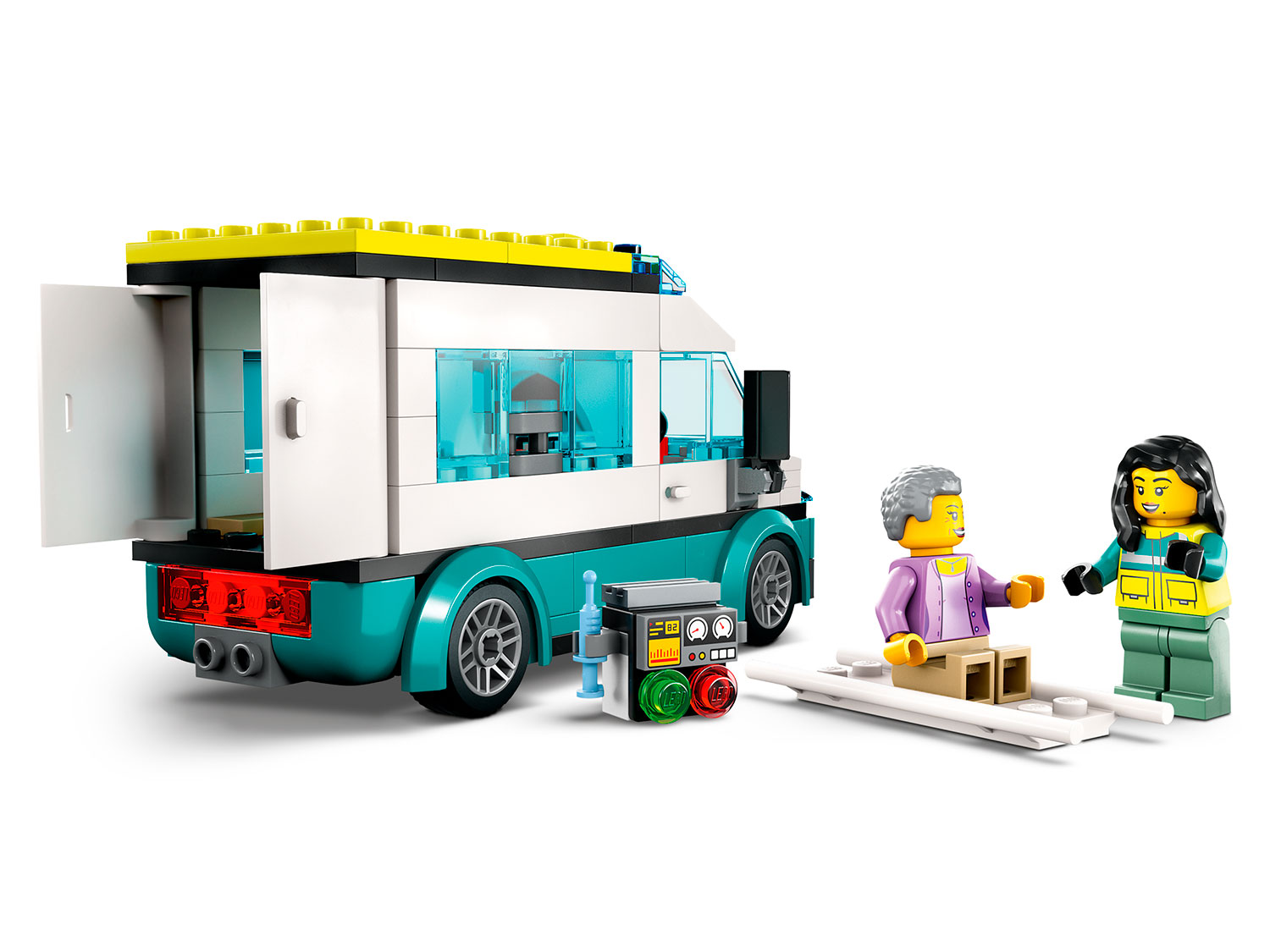 Конструктор LEGO City Emergency Vehicles HQ блочный - фото 2