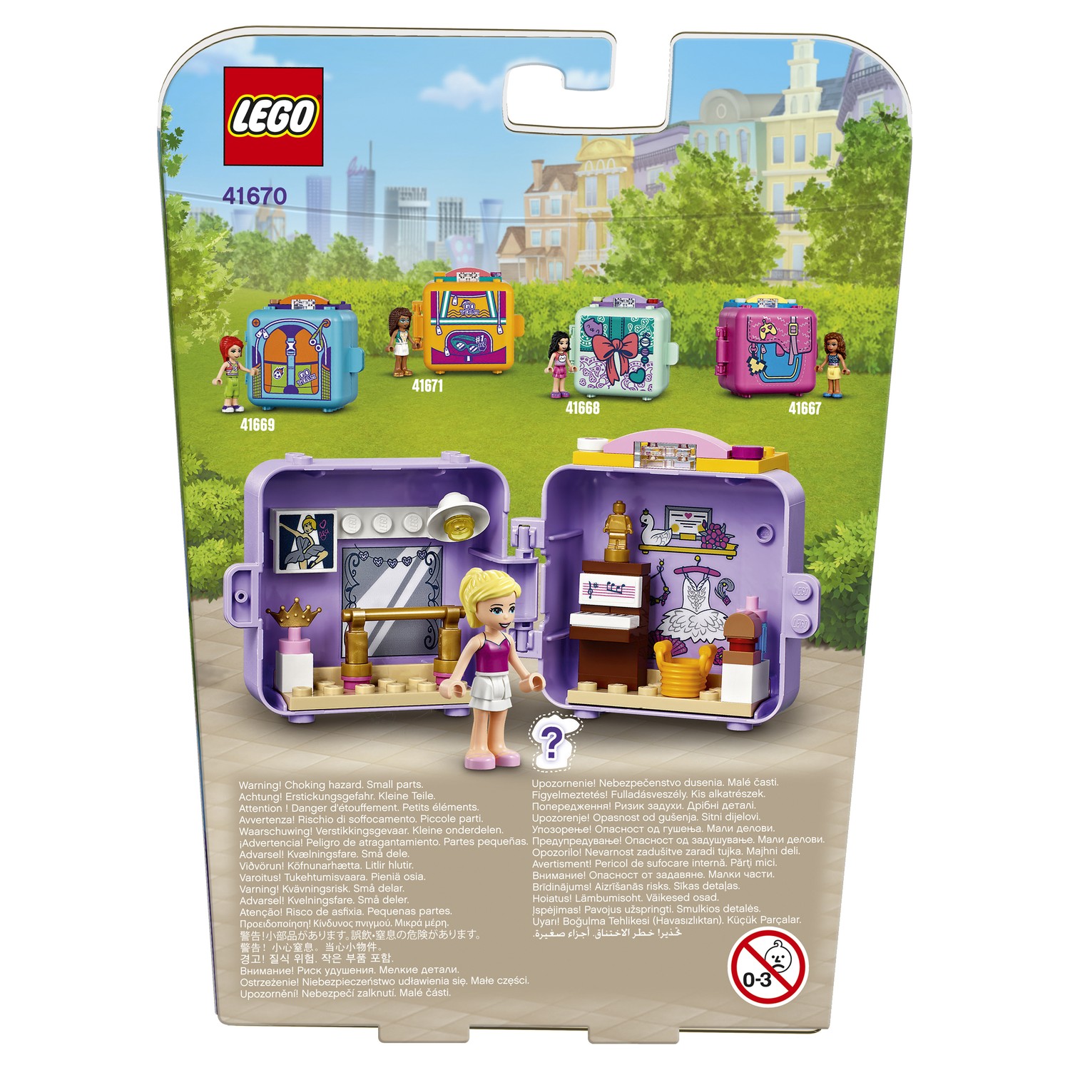 Конструктор LEGO Friends Кьюб для балета Стефани - фото 3