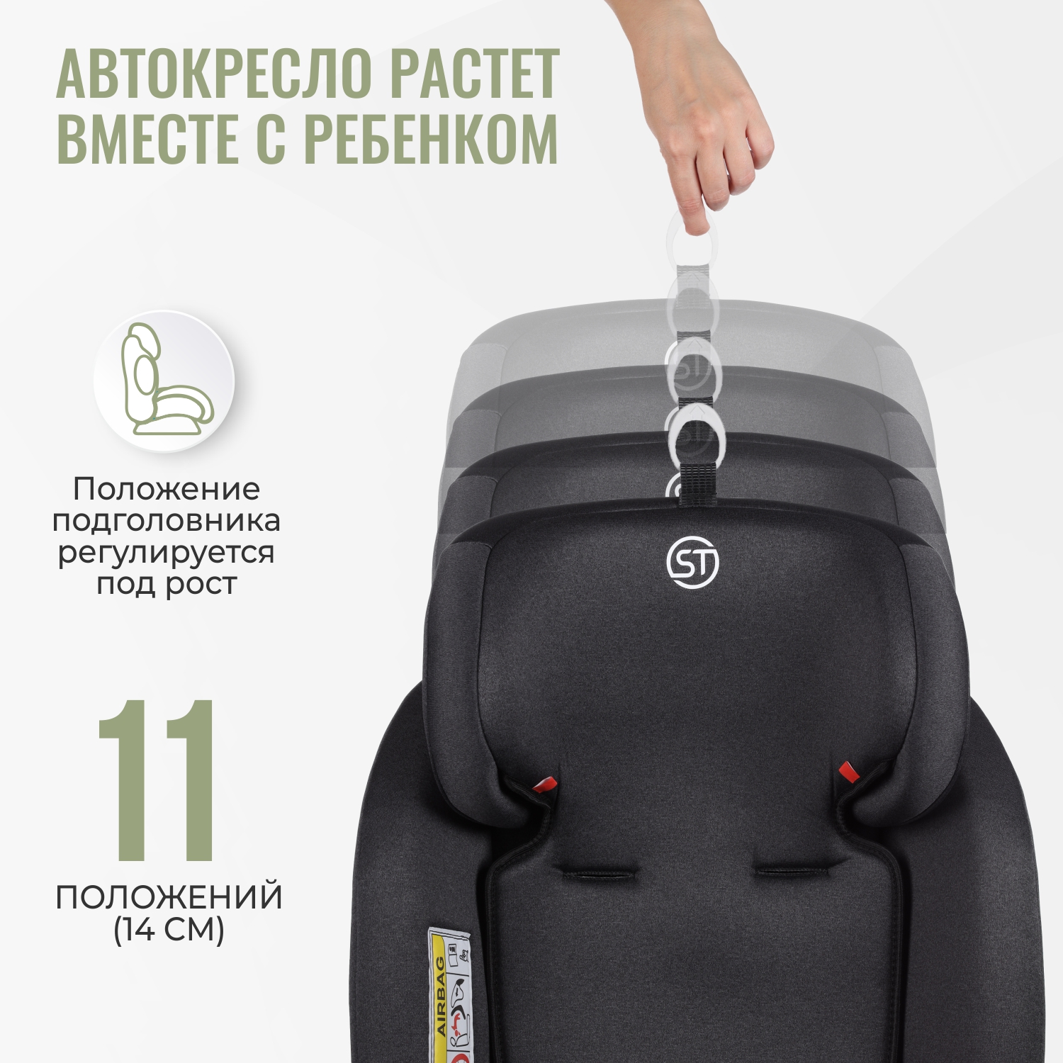 Автокресло SmartTravel Boss Isofix 0+/1/2/3 (0-36 кг) - фото 11