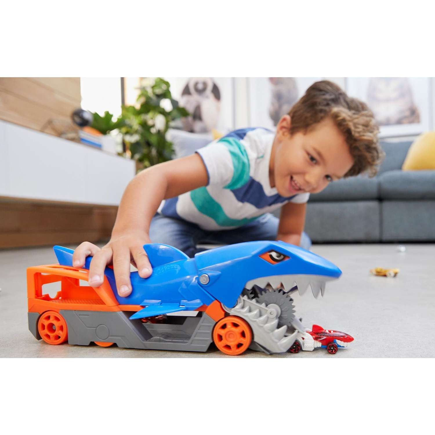 Игровой набор Hot Wheels Голодная акула 1:64 GVG36 - фото 15