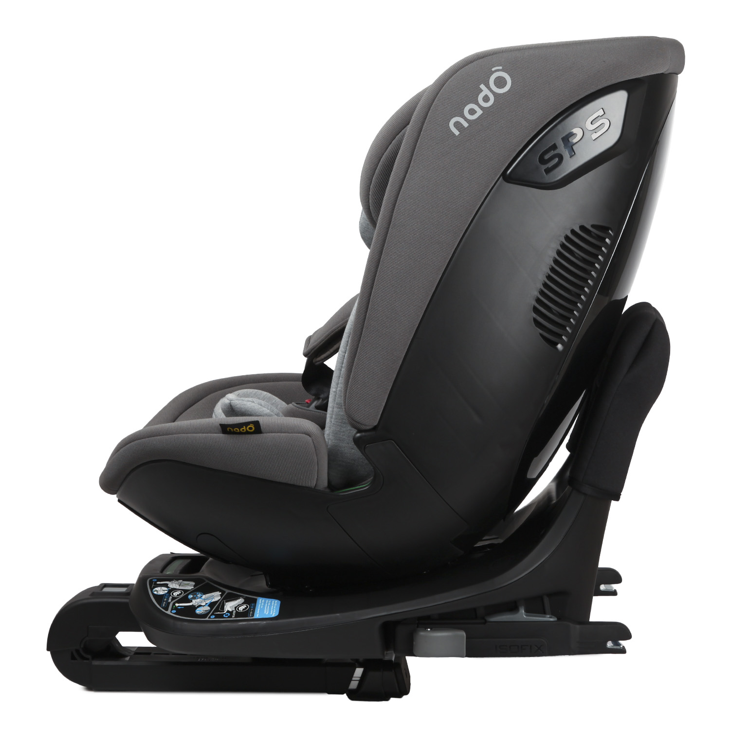 Автокресло nado Coconut ash Isofix 0+/1/2/3 (0-36 кг) - фото 15