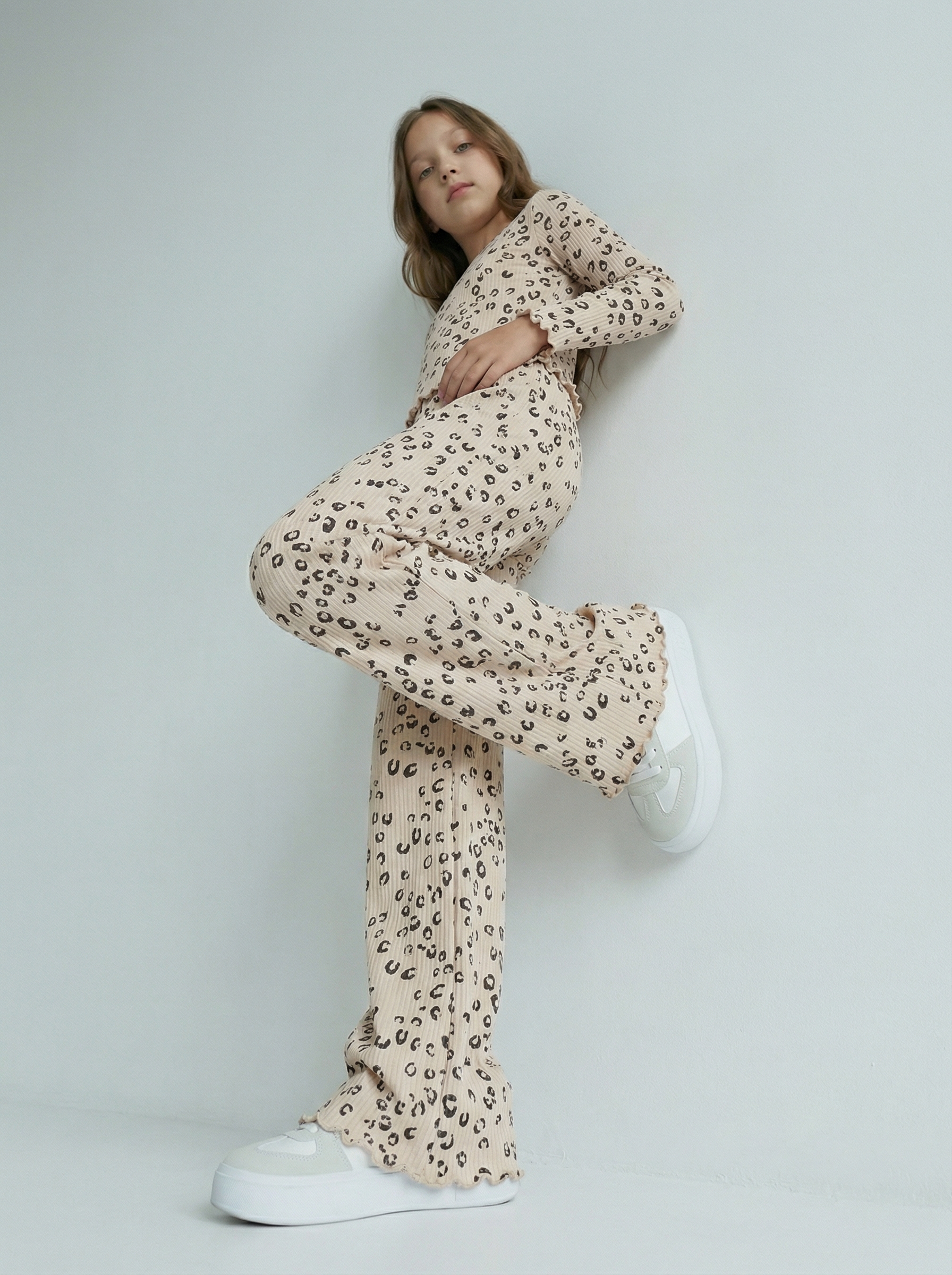 Изображение товара Костюм для девочки YOULALA: 74, лонгслив и брюки