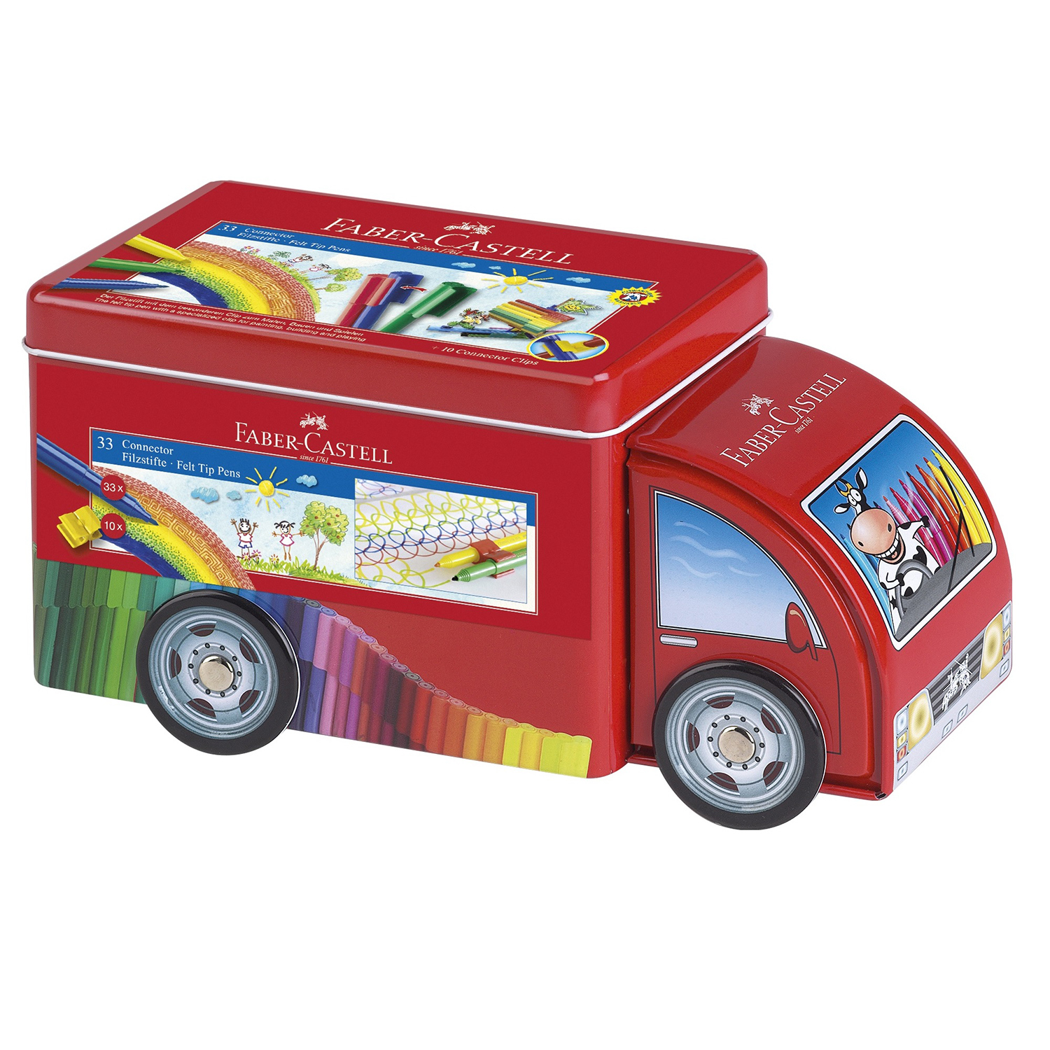 Фломастеры Faber Castell 33 цв. - фото 1