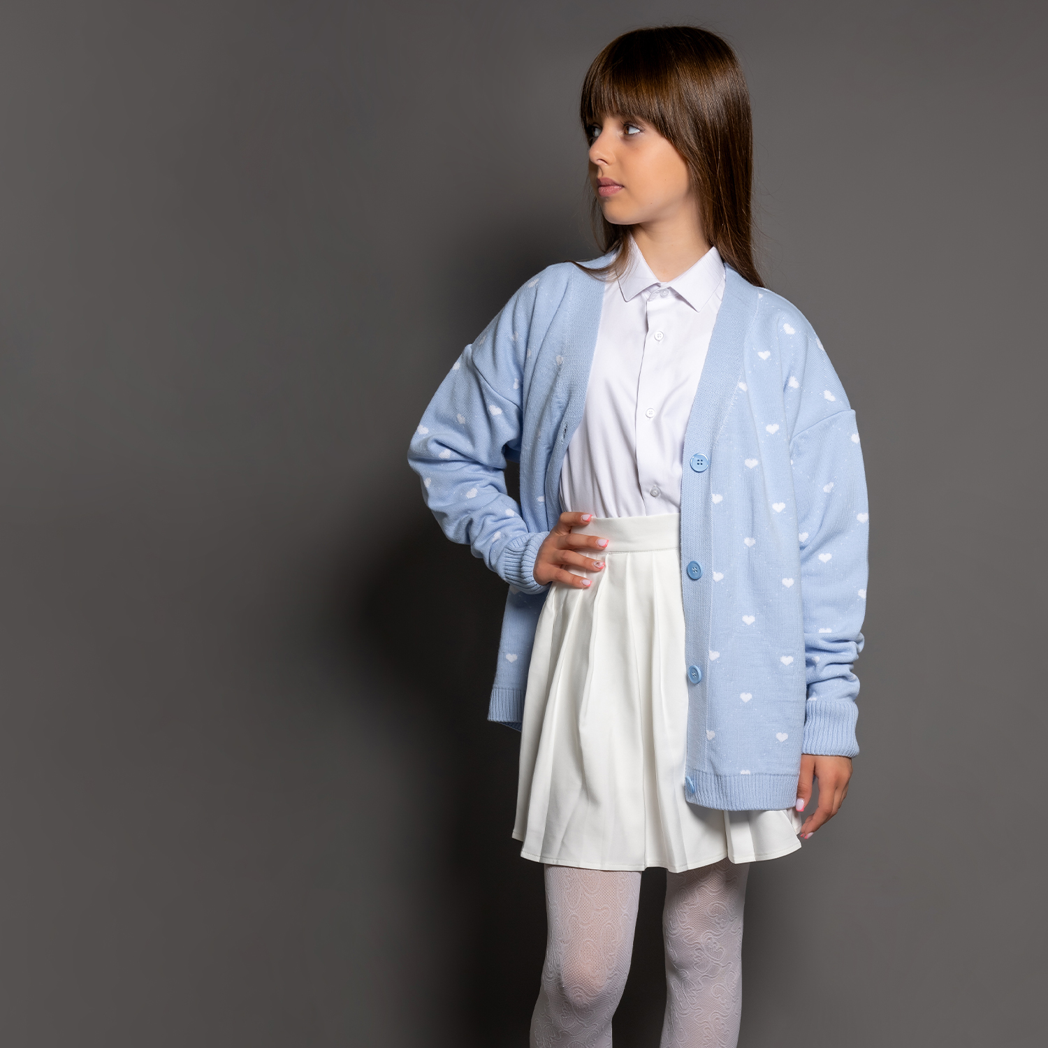 Кардиган LEO 4048С_светло-голубой - фото 7