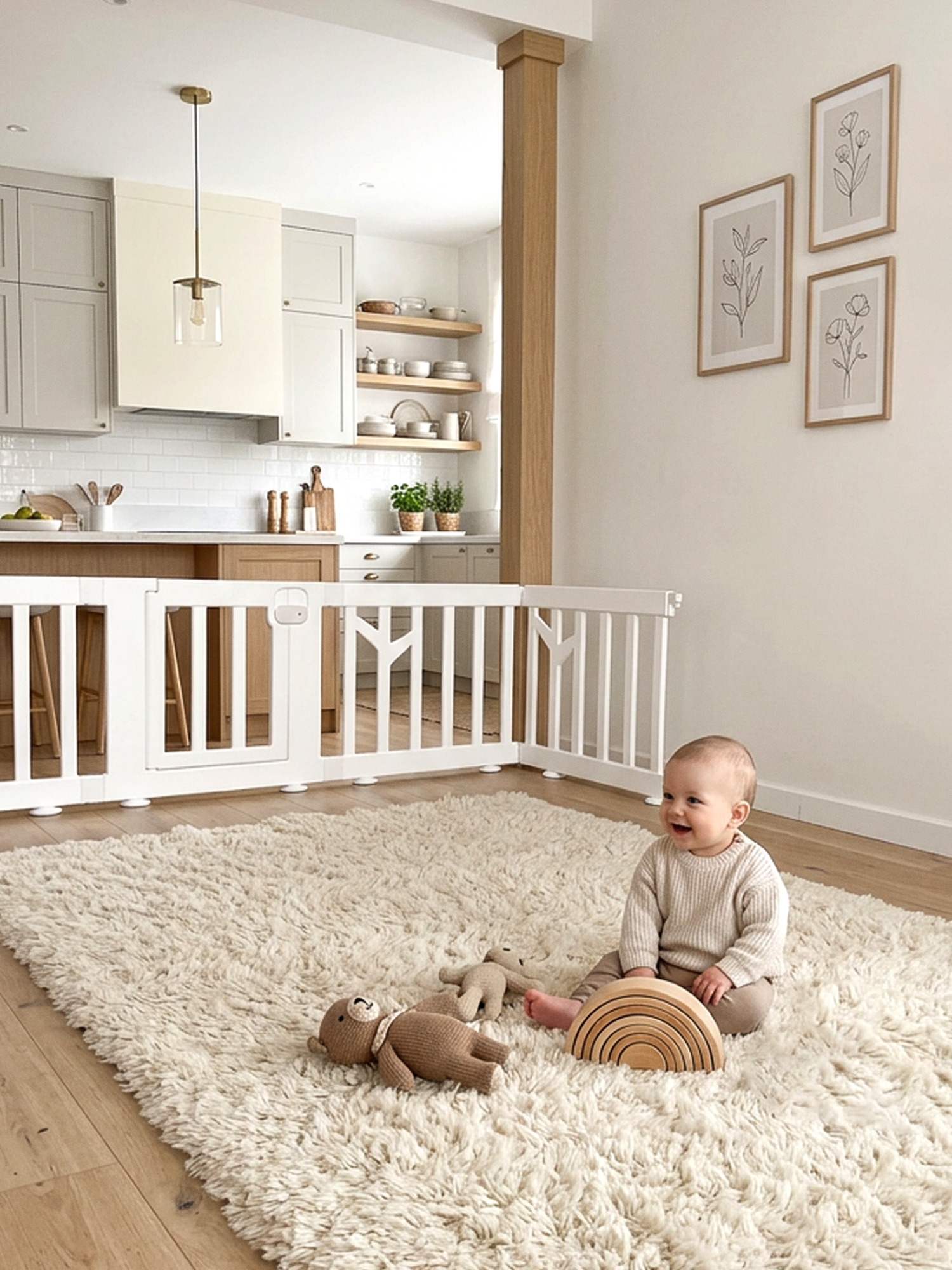 Манеж Ifam Birch белый IF-191-BBR-W10D - фото 16