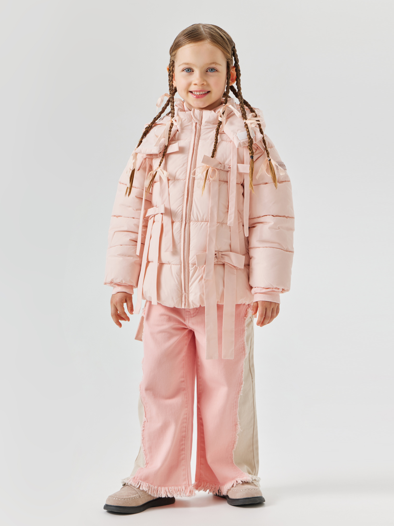 Джинсы Happy Baby 88549/pink - фото 12