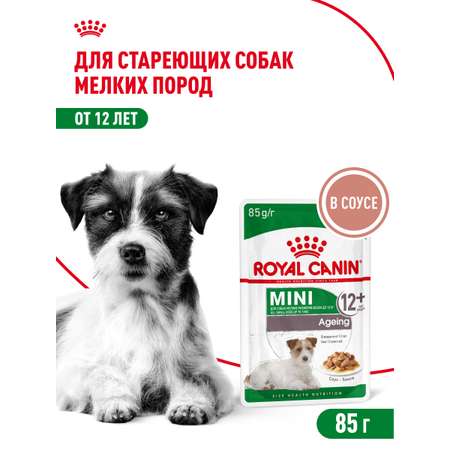 Корм для собак ROYAL CANIN Mini Ageing 12+ для стареющих собак мелких размеров 85г