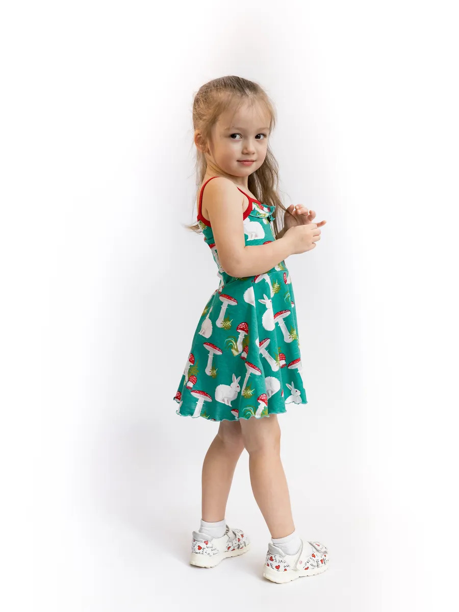 Сарафан Рекантино 342-11 Зеленый - фото 2