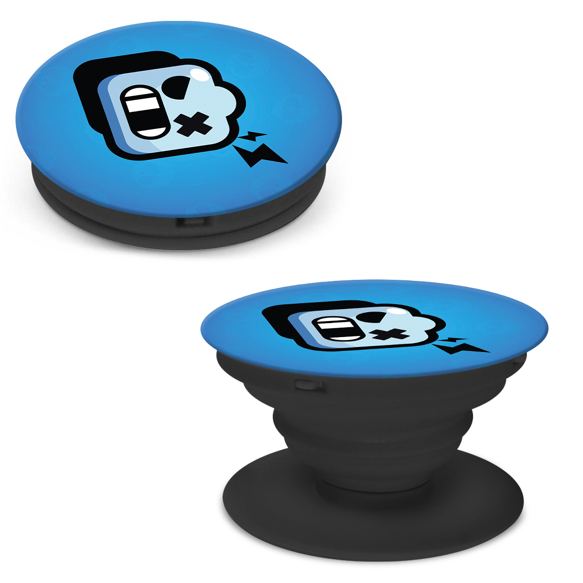 Держатель для телефона Krutoff Попсокет Brawl Stars - Роборубка - фото 2