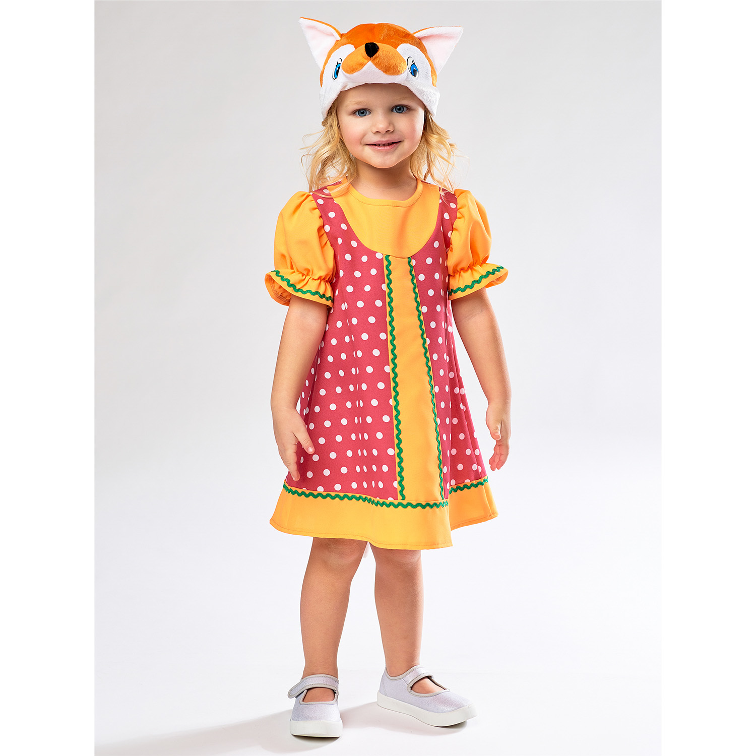 Платье FRESH-TREND Теремок Лисичка-сестричка 110 см DM0029 - фото 1