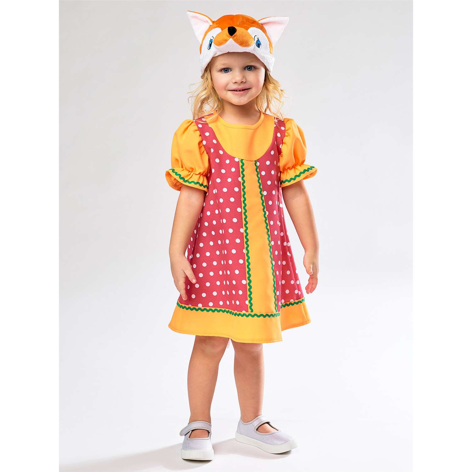 Платье FRESH-TREND Теремок Лисичка-сестричка 110 см DM0029 - фото 1