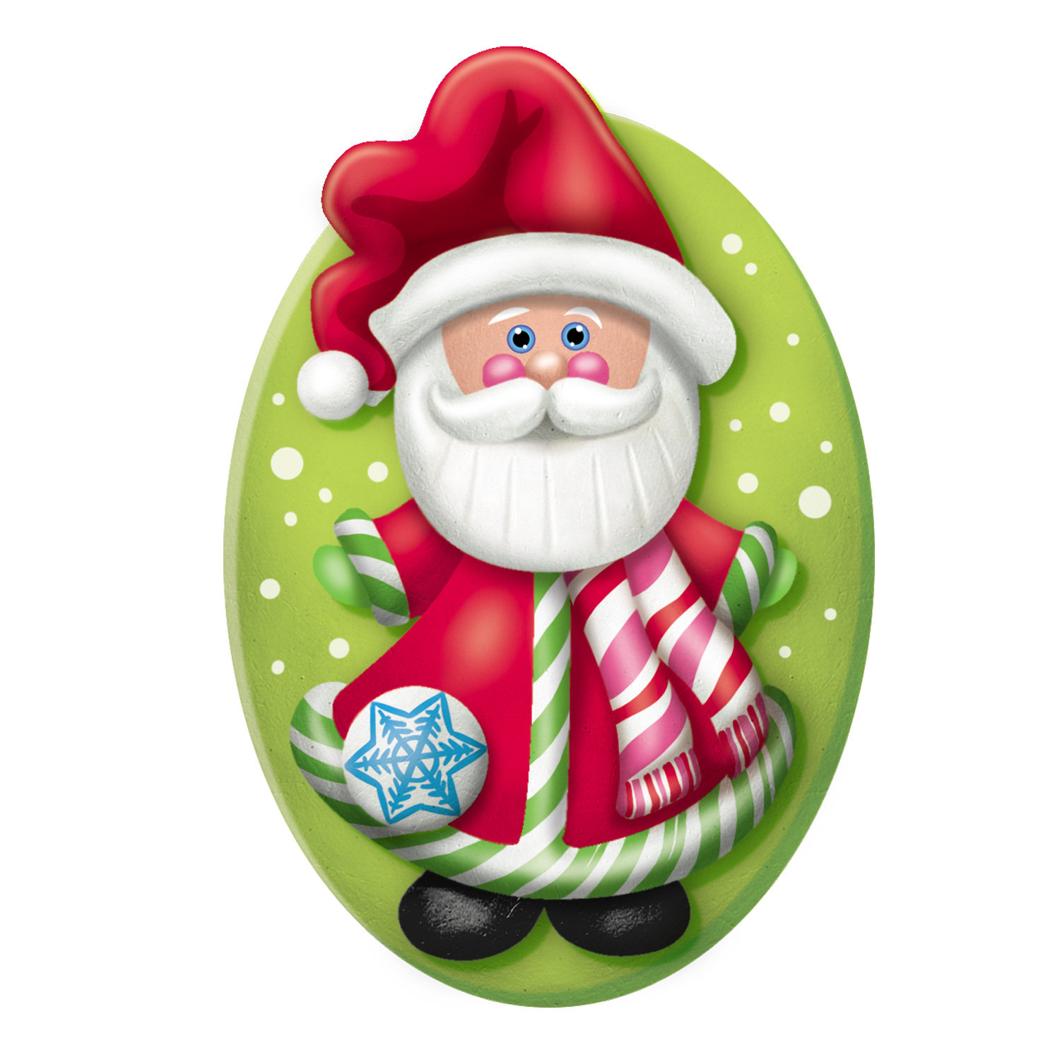 Набор для творчества Фантазер Новый год роспись красками в ассортименте - фото 5