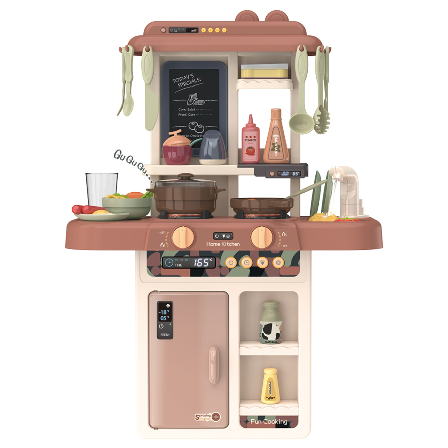 Игрушечная кухня Funky Toys с аксессуарами: 36 шт. - фото 1