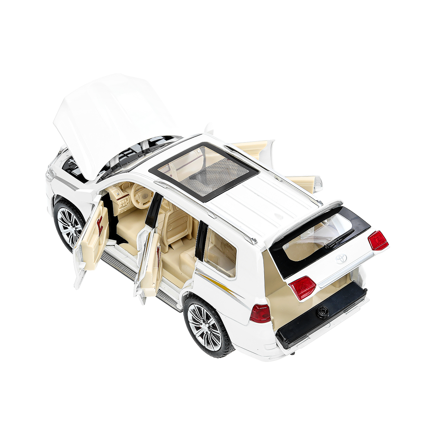 Автомобиль Технопарк Toyota Toyota Land Cruiser 1:24 384345 - фото 10