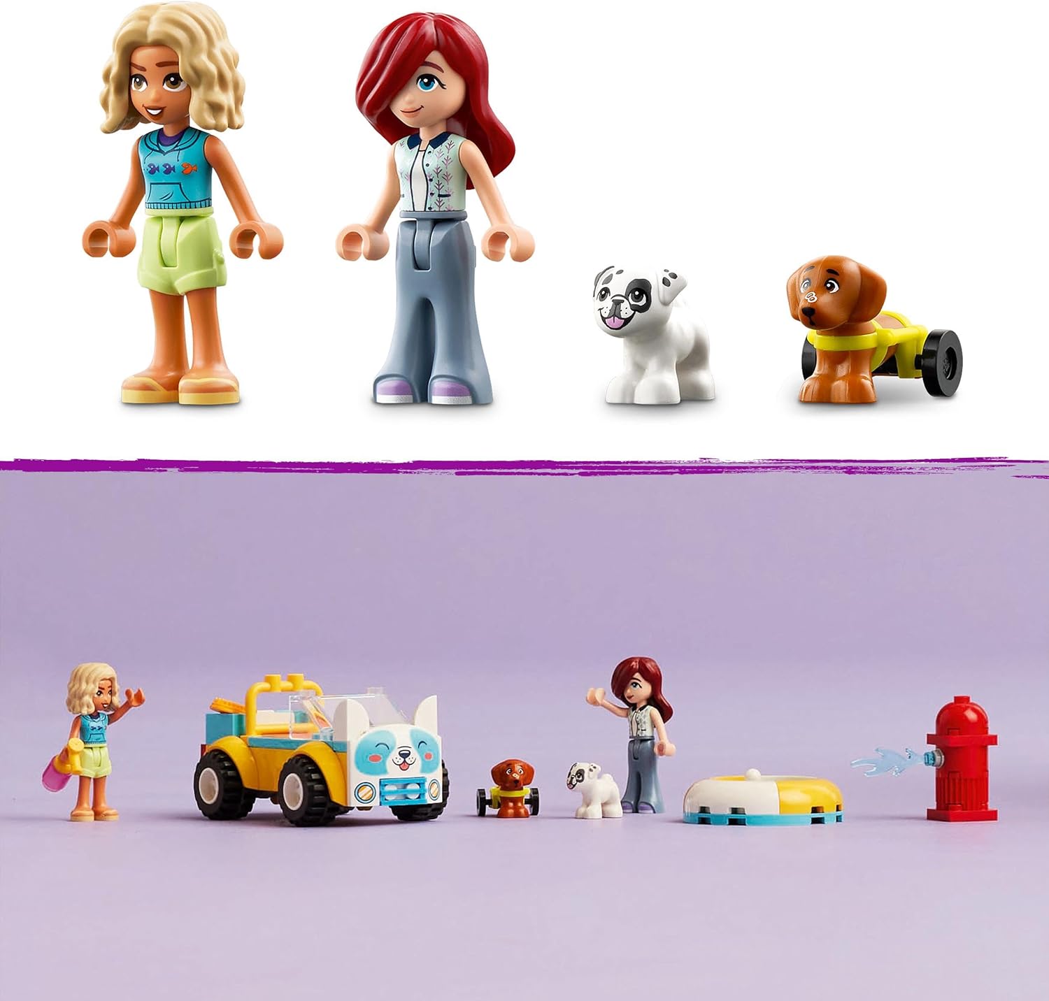 Конструктор LEGO Friends Машина для ухода за собаками 60 дет. - фото 6