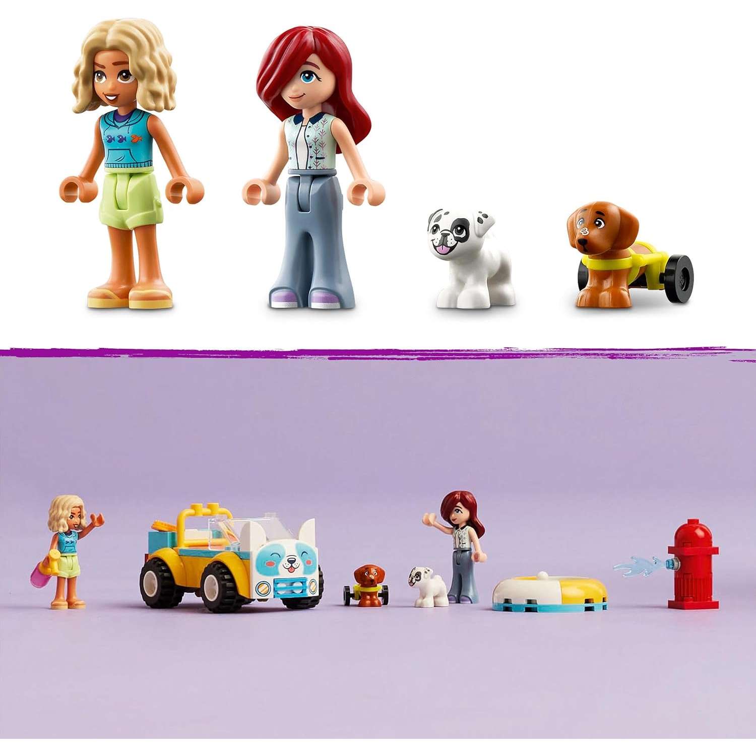 Конструктор LEGO Friends Машина для ухода за собаками 60 дет. - фото 6