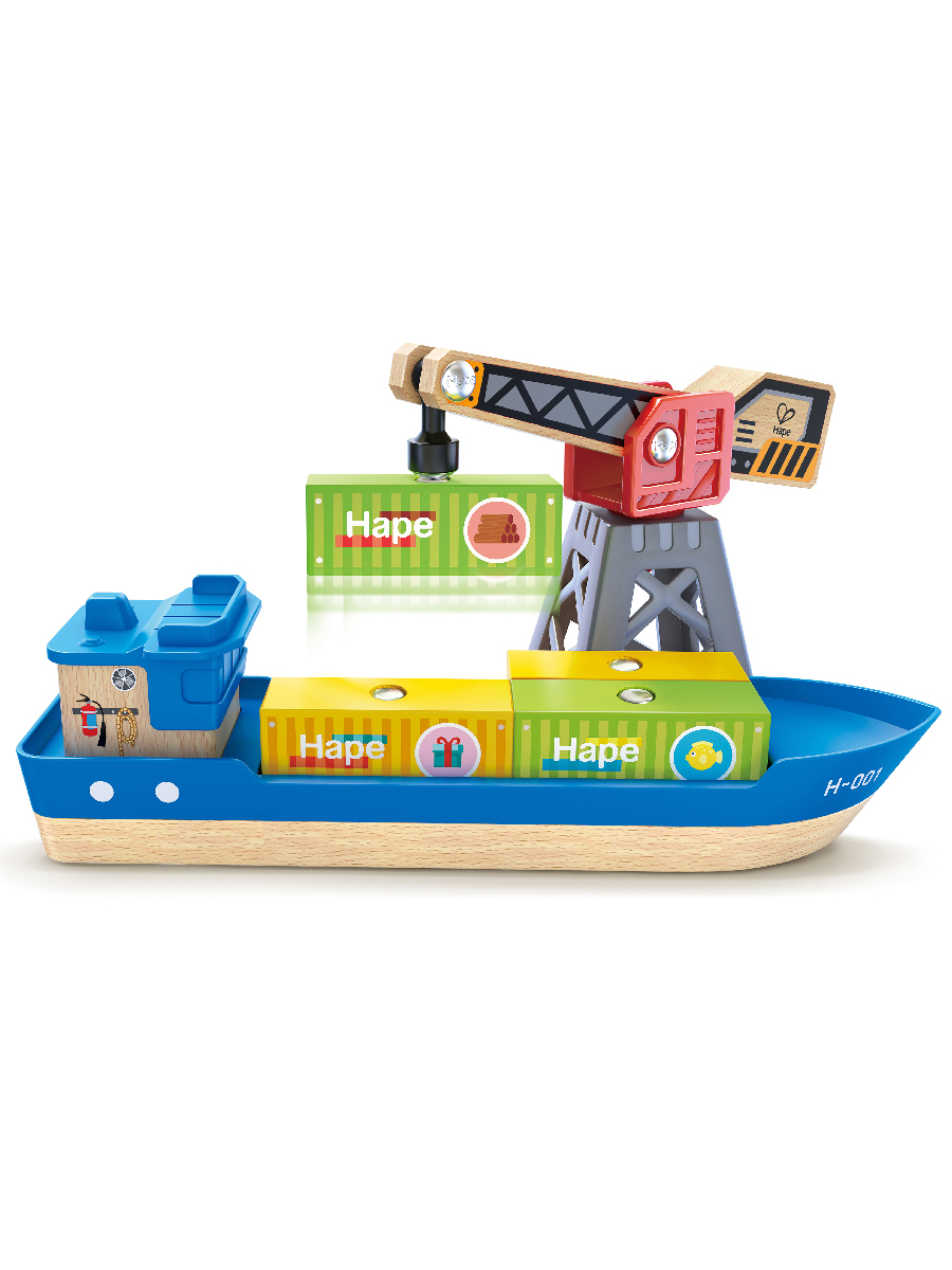 Набор железнодорожный Hape 30 см E3792_HP - фото 6