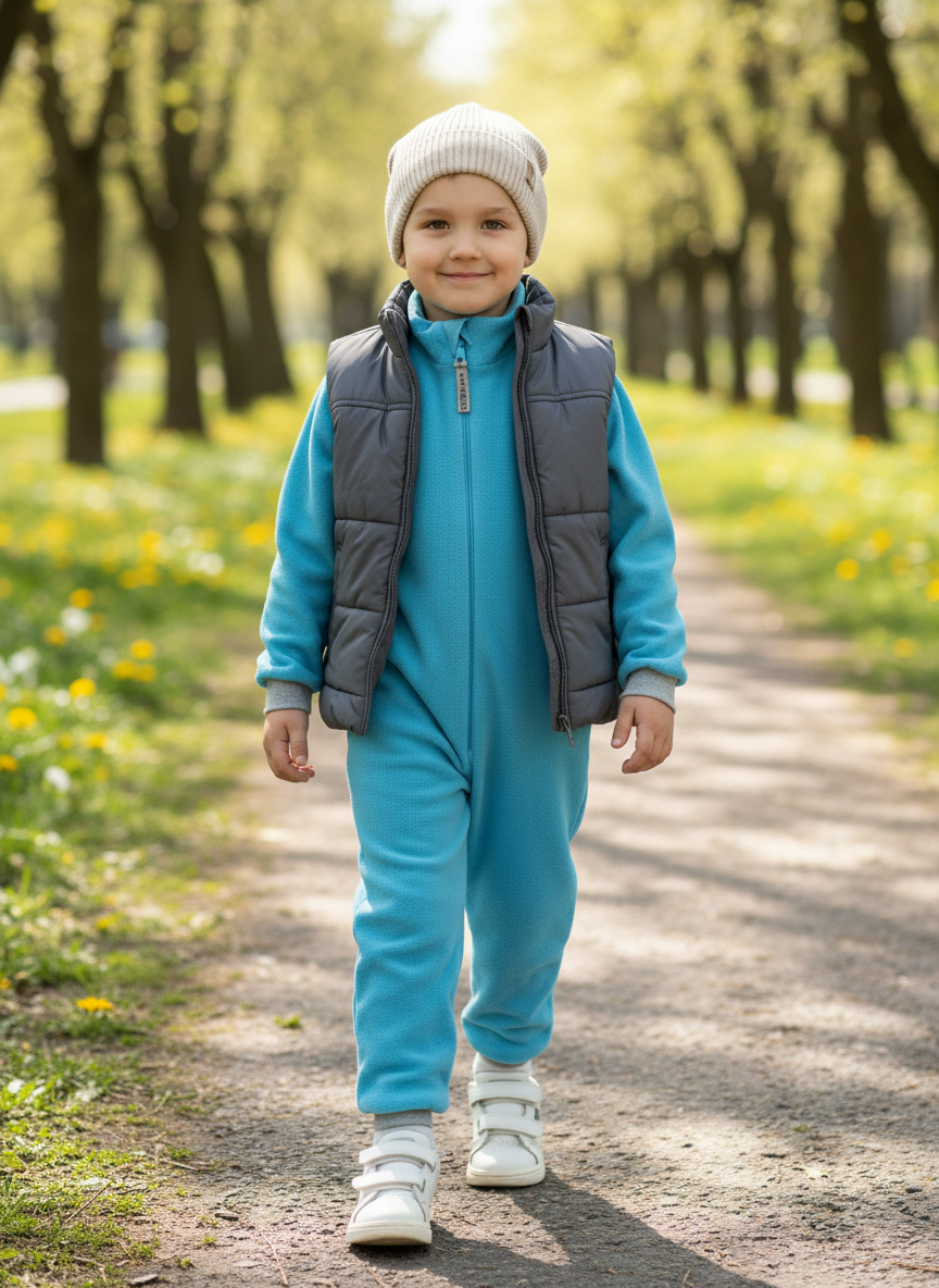 Комбинезон Утенок 279г(ш) бирюза - фото 2