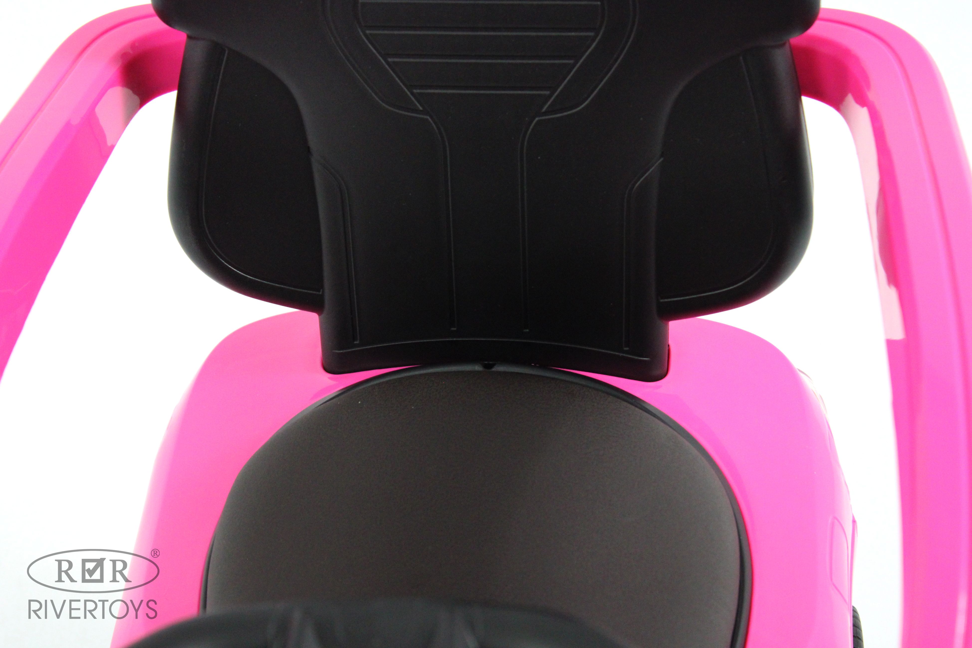 Каталка RIVERTOYS Z002ZZ-C-PINK розовый - фото 11