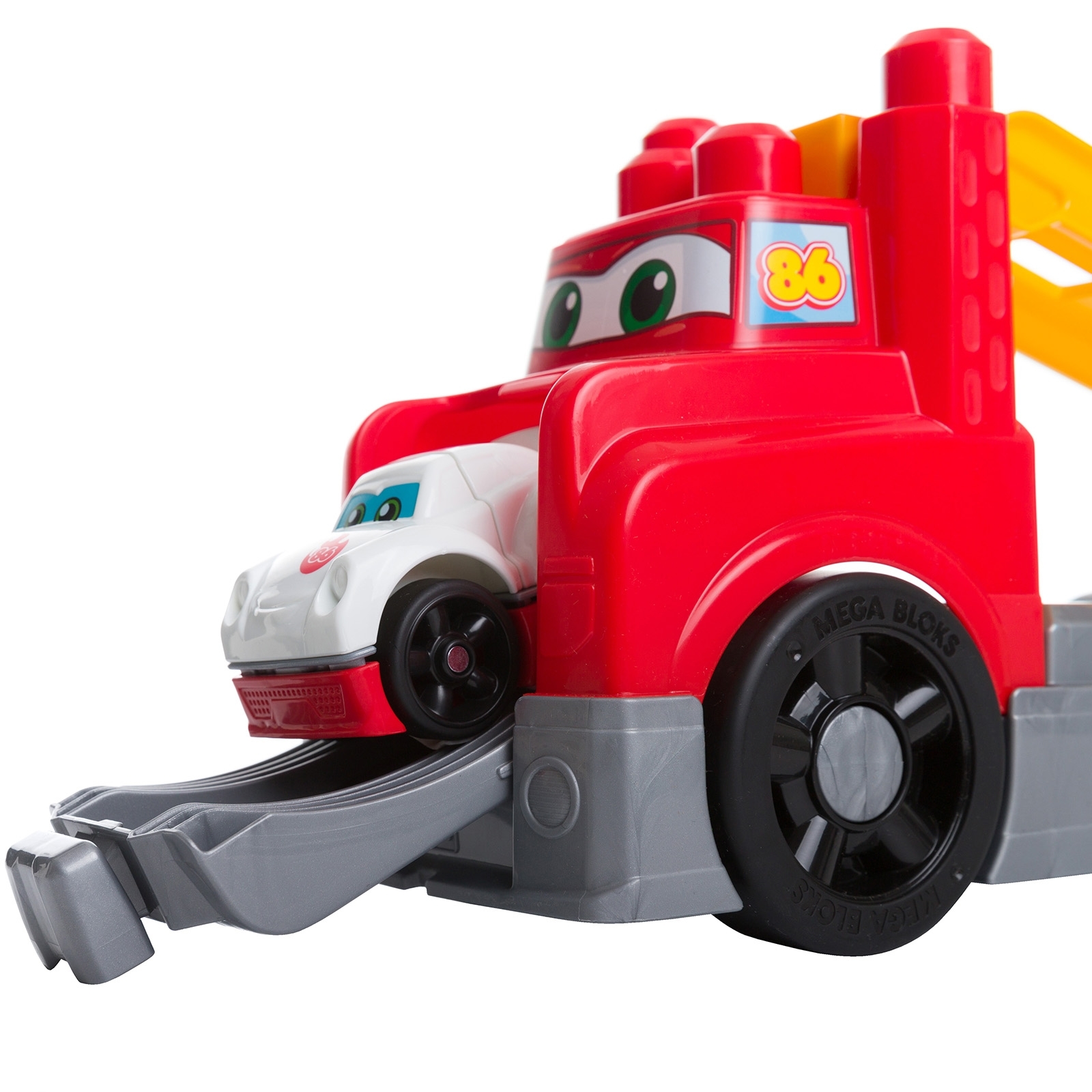 Конструктор Mega Bloks Большая машинка для гонок 12 дет. - фото 11
