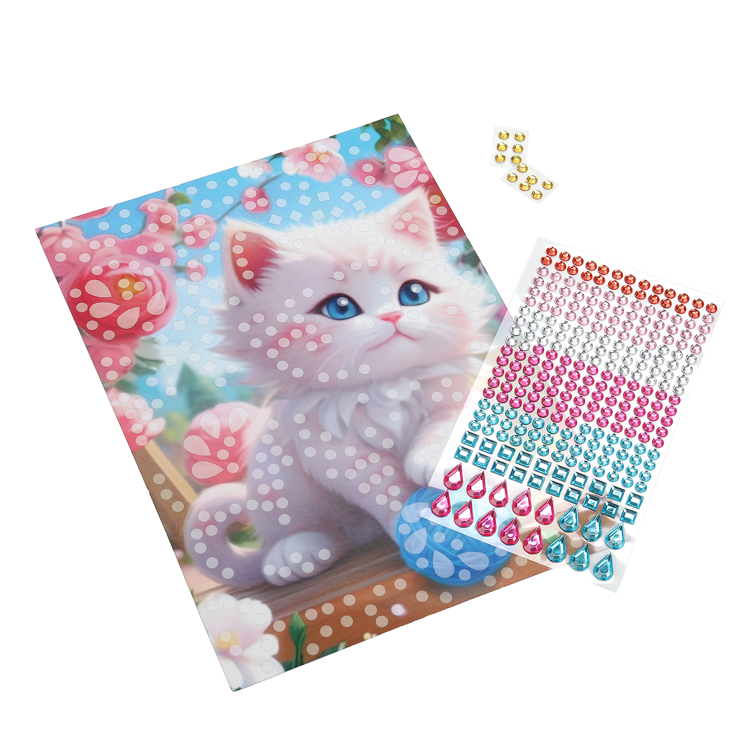 Алмазная мозаика Multiart Котик - фото 2