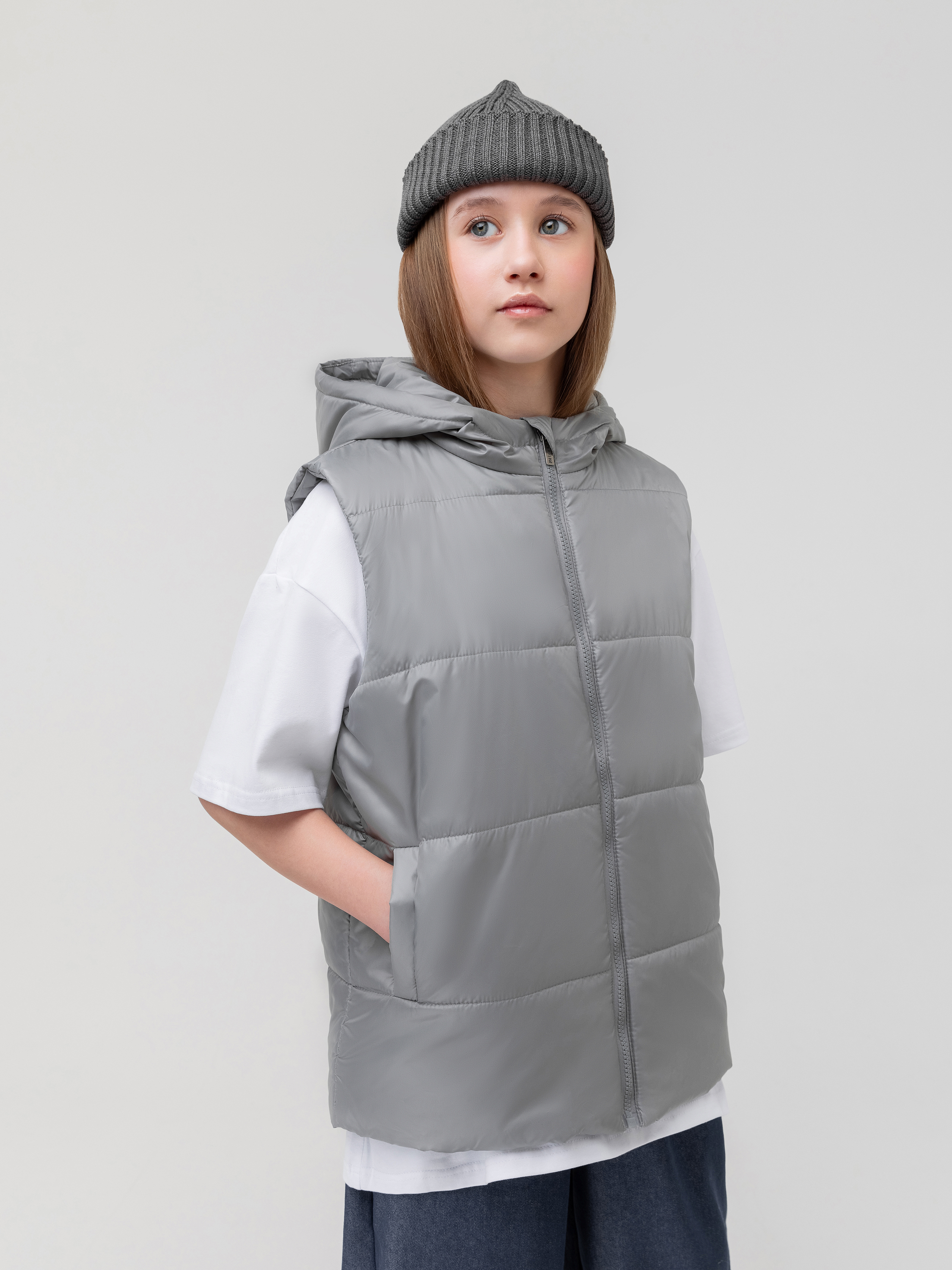 Жилет Bodo 41-6МU_серый - фото 8