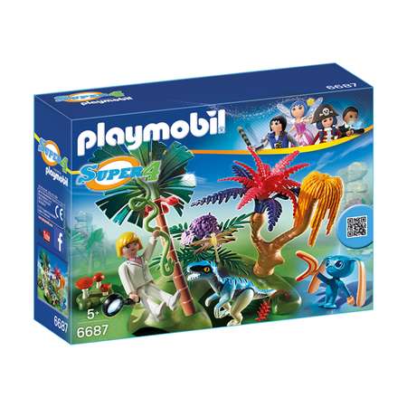 Конструктор Playmobil Супер4 Затерянный остров блочный