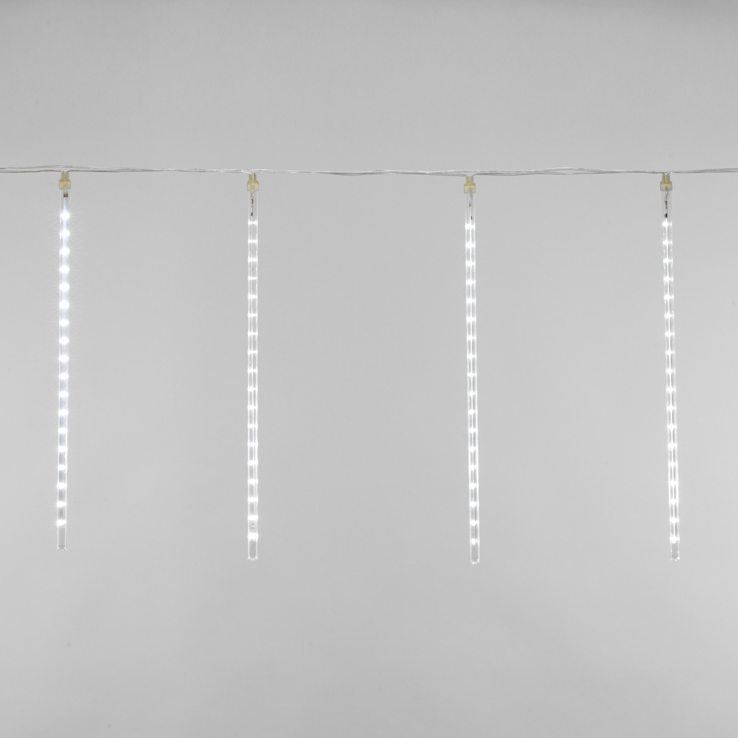 Светодиодная гирлянда NEON-NIGHT Тающие сосульки 8 шт. х 50 см белое свечение 256-313-6 - фото 5