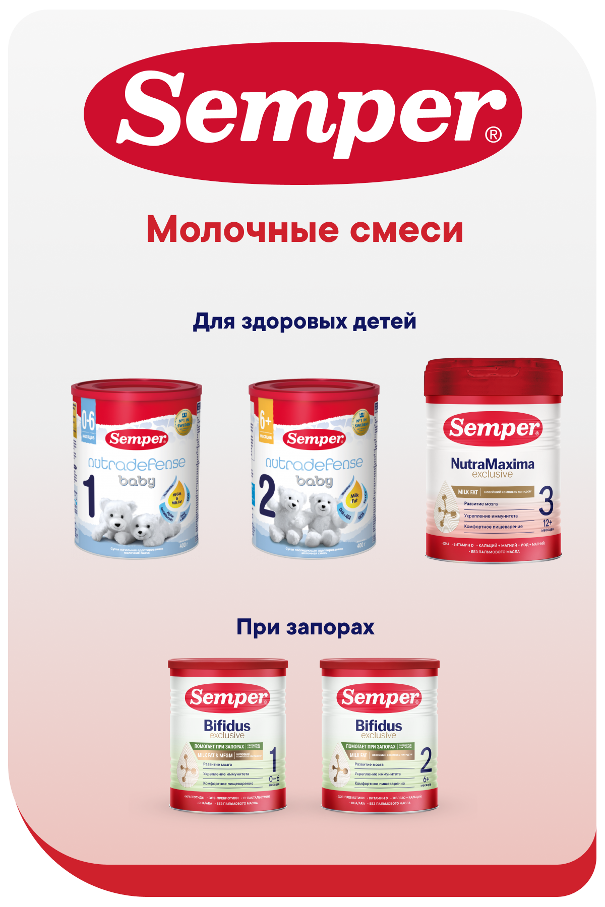 Смесь Semper NutraMaxima Exclusive 3 800г с 12 месяцев - фото 16