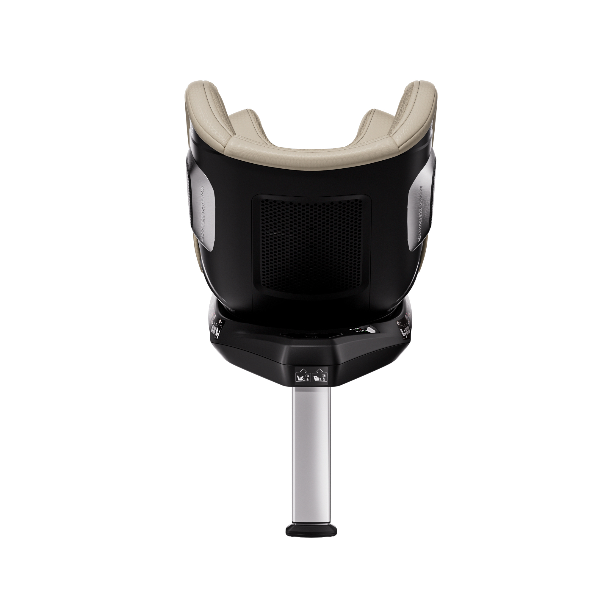 Автокресло Recaro Toron 1 Kid Isofix 0+/1 (0-18 кг) бежевый - фото 5