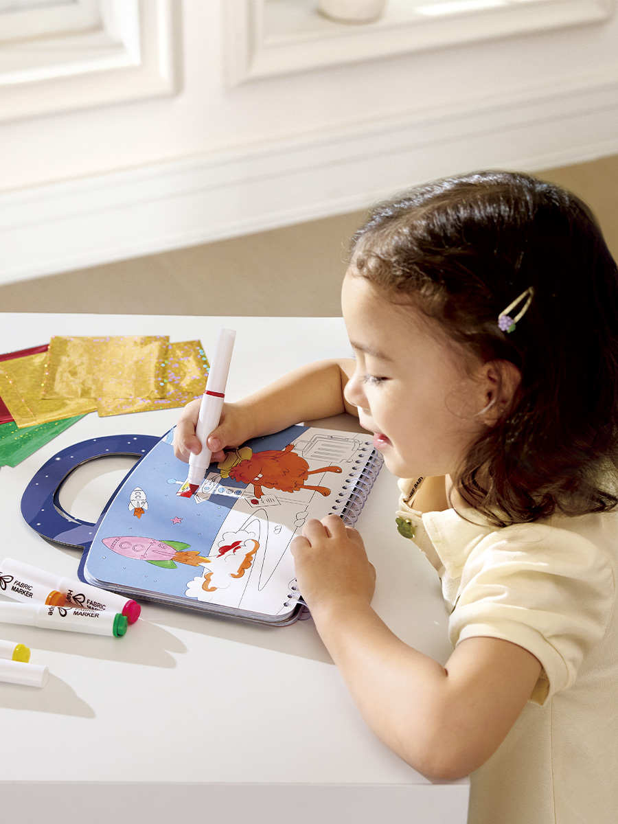 Набор для рисования Hape картина из фольги 13 шт. - фото 1