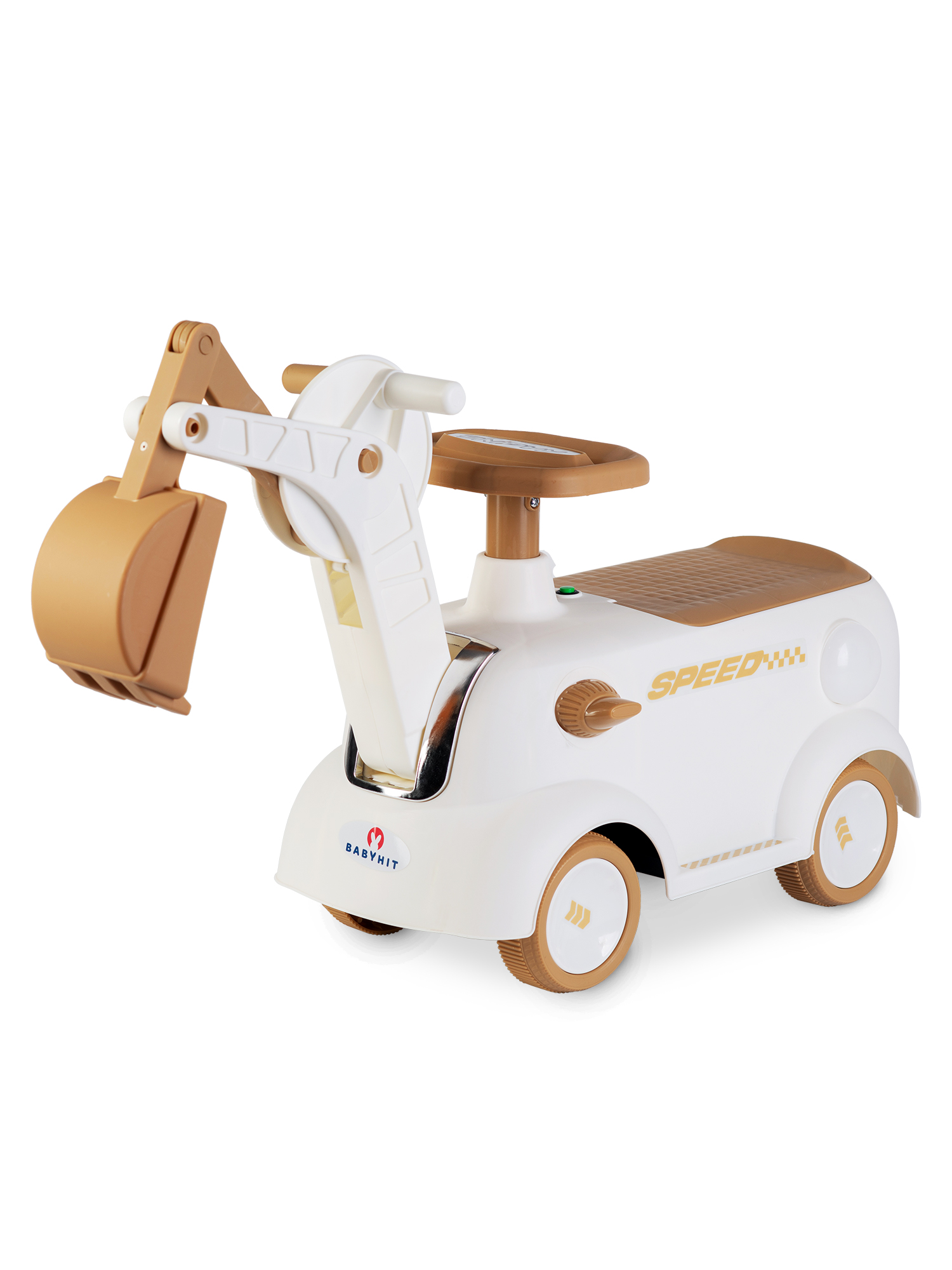 Пушкар Babyhit Dig Bot коричневый - фото 3