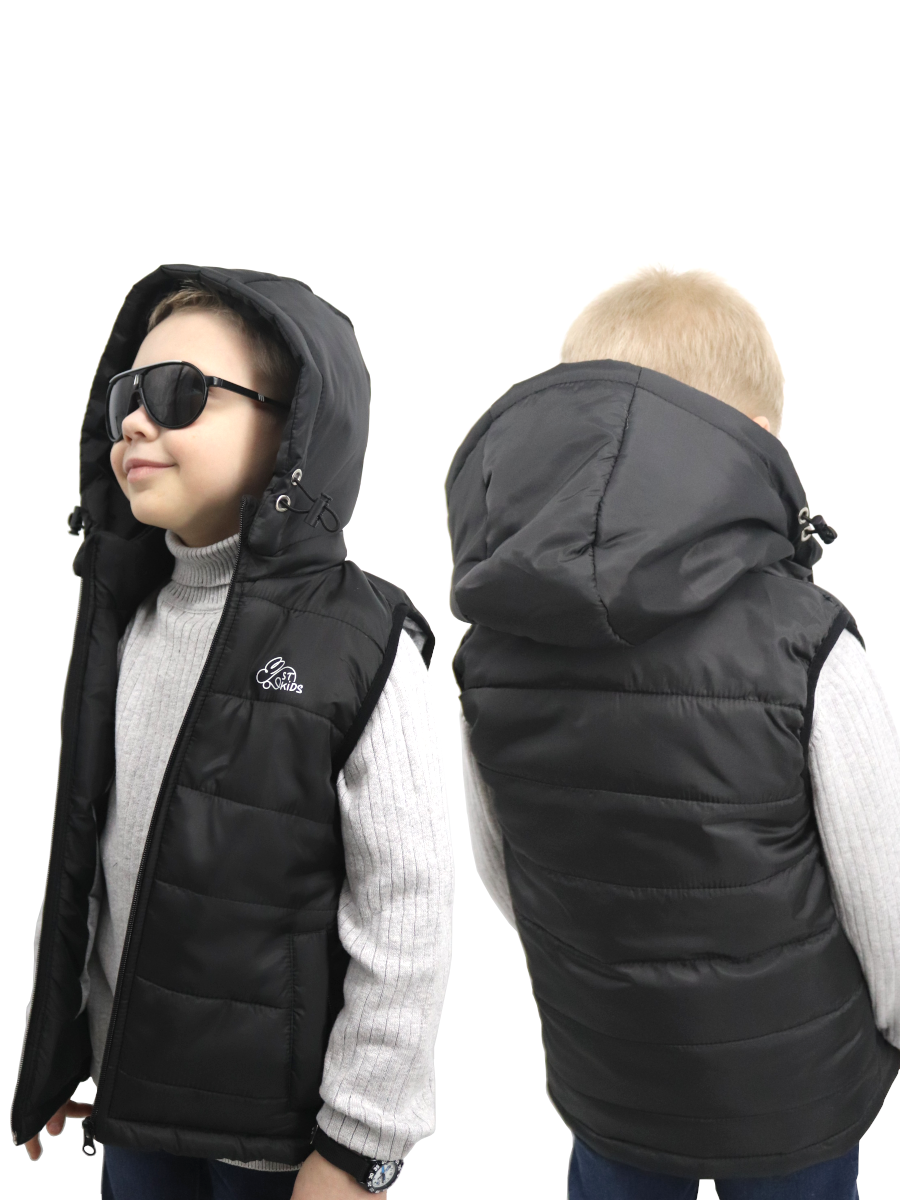 Жилет ST-KIDS JB-001черный - фото 4