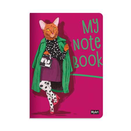 Блокнот Проф-Пресс в клетку А5 4 шт. My Notebook 40 лист.