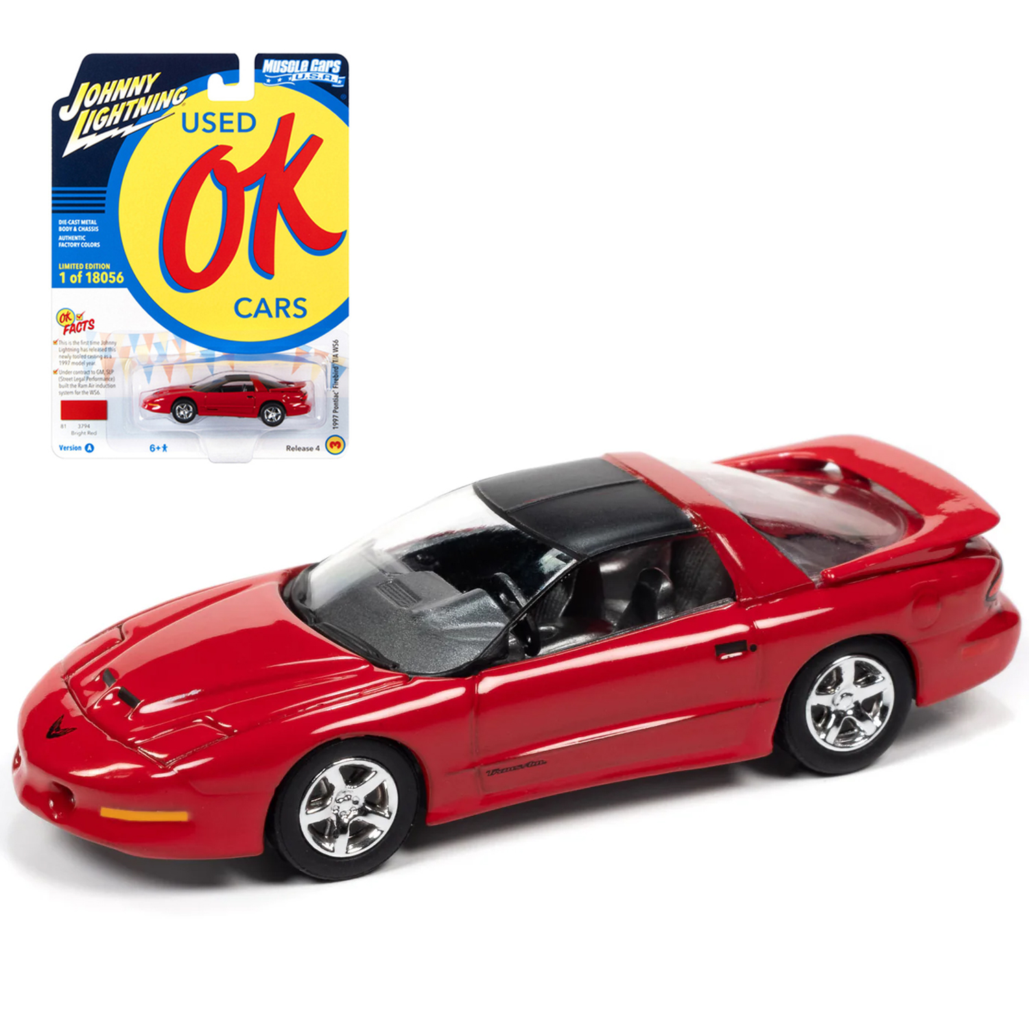 Автомобиль Johnny Lightning 1:64 JLMC028A-R4-N3 - фото 1