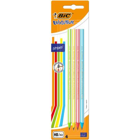 Карандаши чернографитные BIC 4 шт.