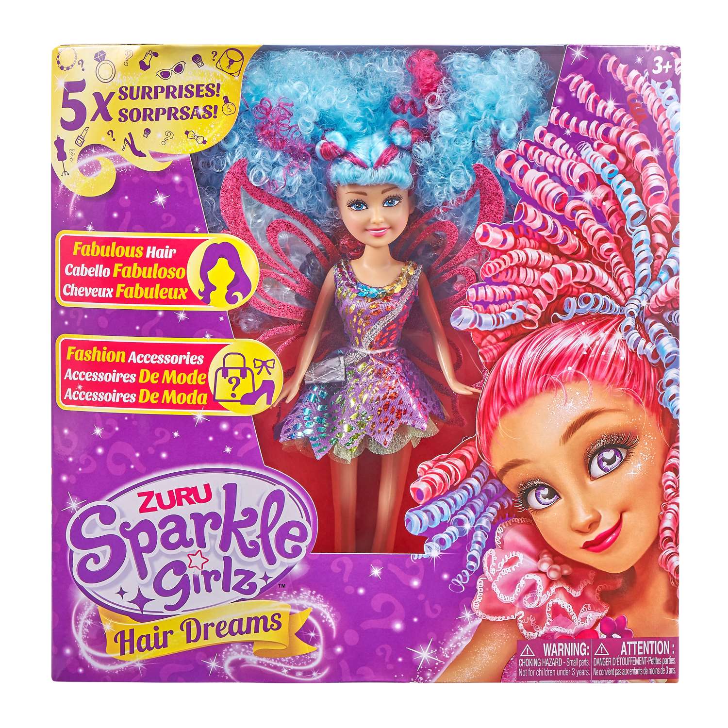 Кукла модельная Zuru Sparkle Girlz Волосы мечты в ассортименте 100313 - фото 28