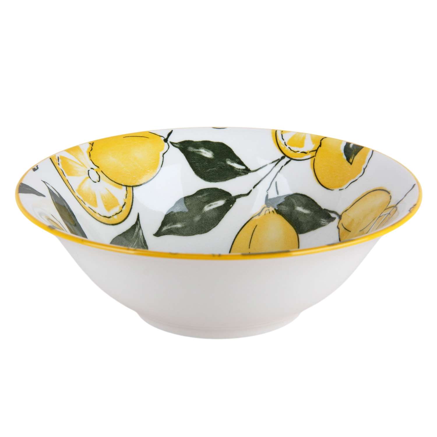 Салатник КОРАЛЛ Лимоны 18см - фото 1