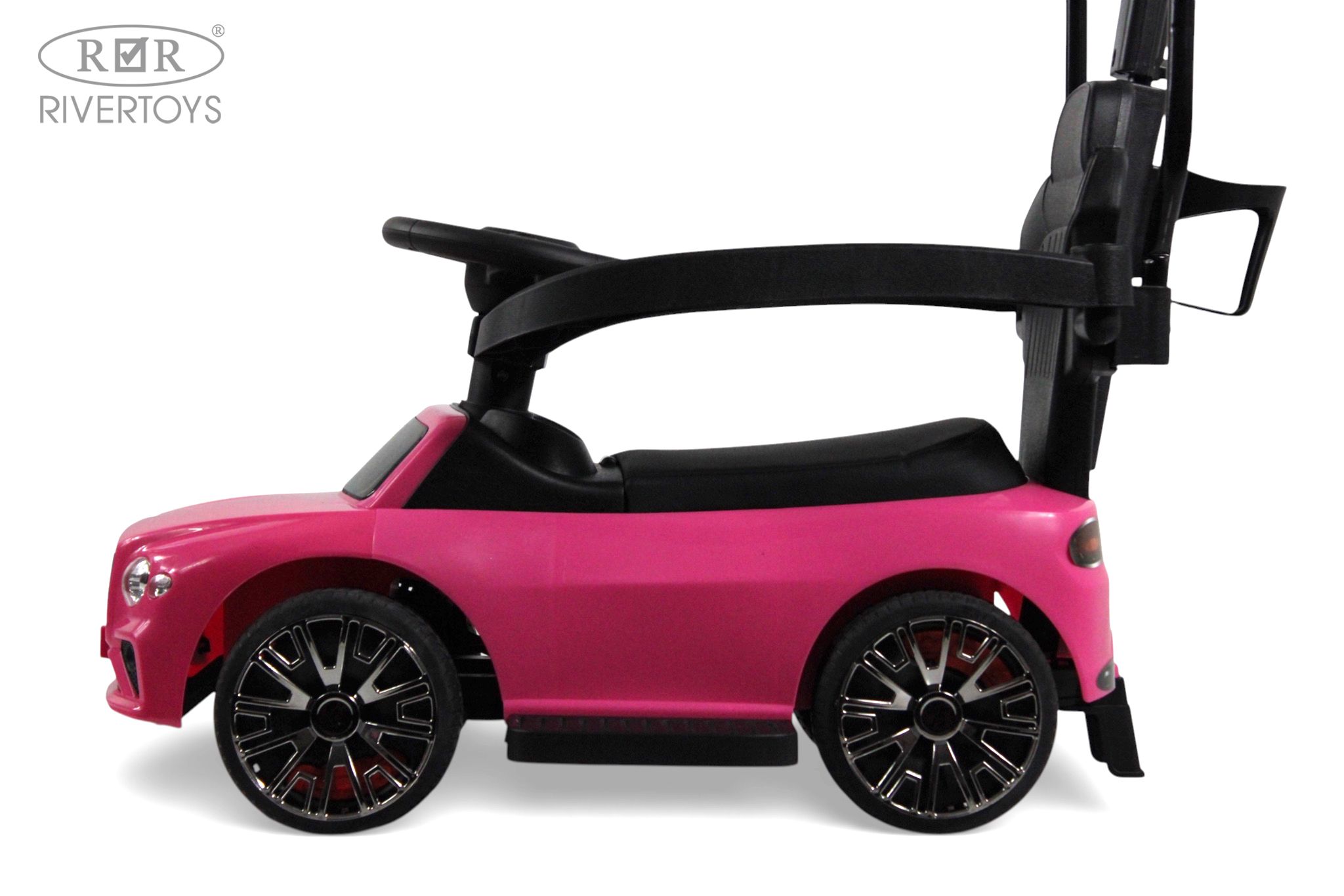 Каталка RIVERTOYS Z005ZZ-TP-PINK розовый - фото 3
