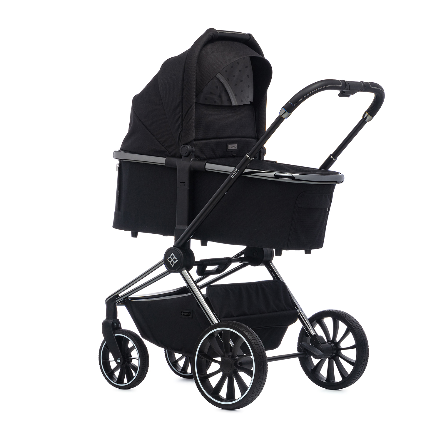Коляска 2в1 Labala Raiz Black - фото 4