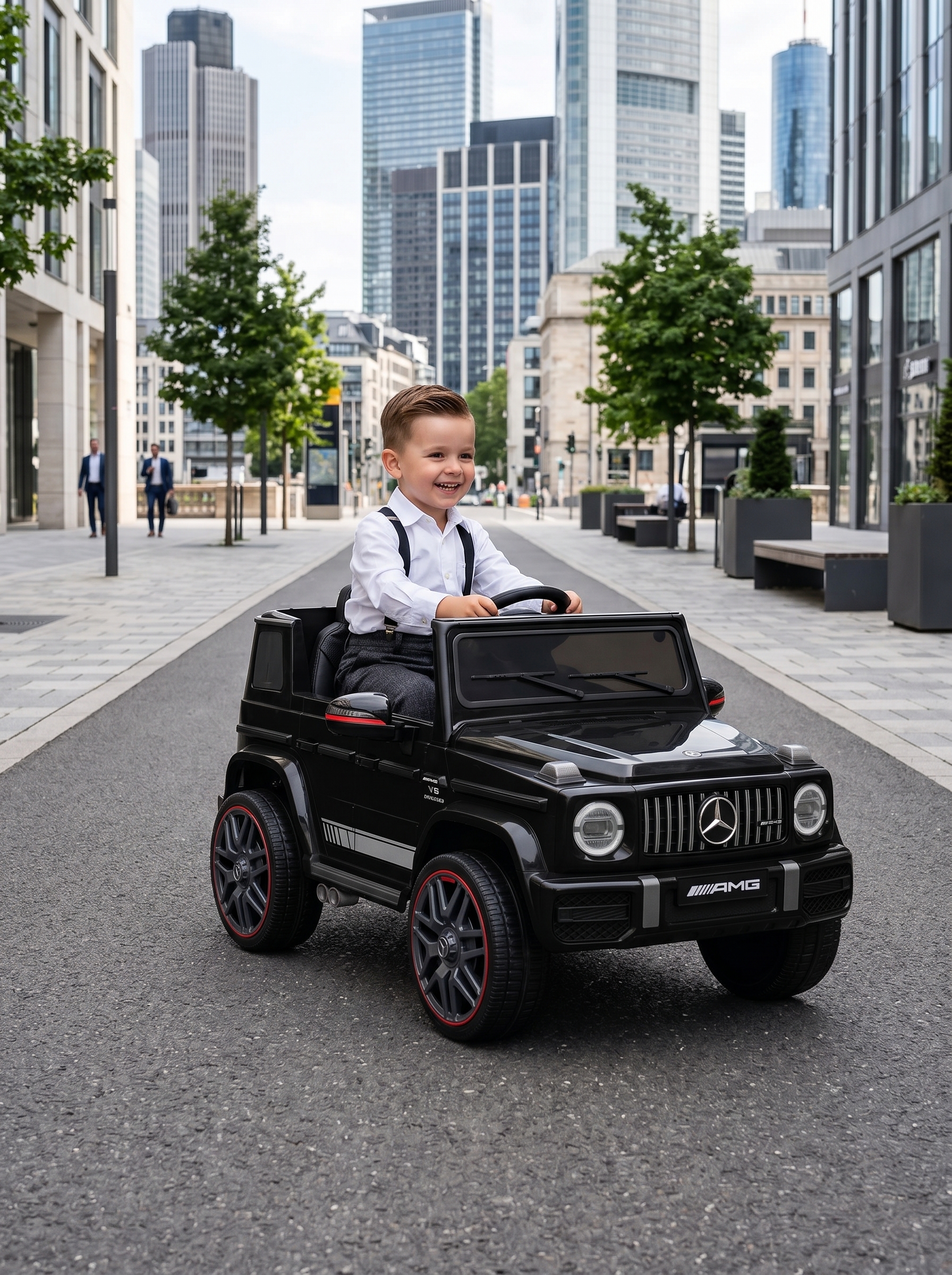 Электромобиль TOMMY Mercedes G63 Amg MB-5 С пультом ДУ - фото 2