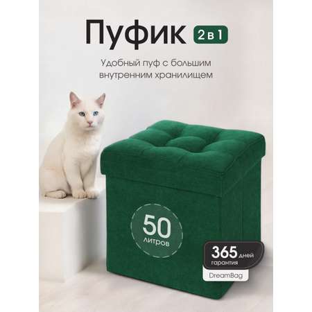 Пуфик DreamBag зеленый